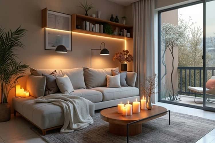 Stylish small living room