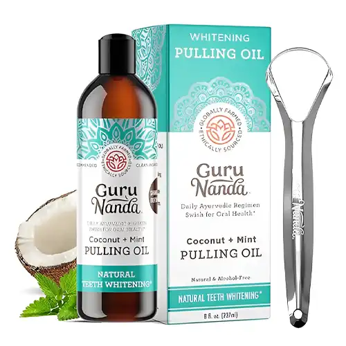 GuruNanda Coconut Oil Coconut Oil for Teeth: GuruNanda Coconut Oil
