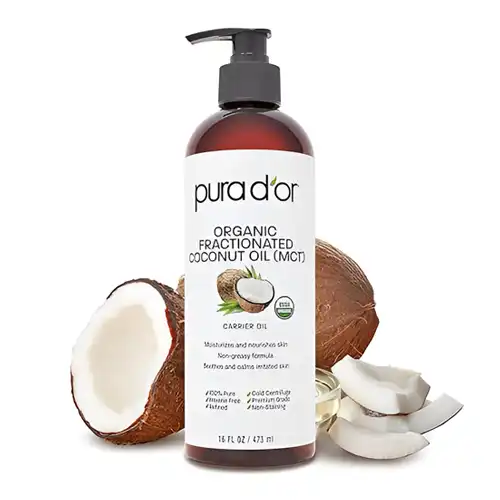 PURA D OR ORGANIC Coconut Oil Coconut Oil for Skin and Hair: PURA D'OR Organic Coconut Oil
