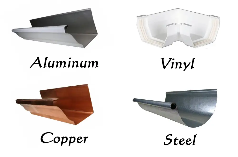 Types of Seamless Gutters