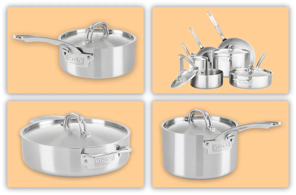 Viking 5 ply Stainless Steel Cookware Review Viking 5 ply Stainless Steel Cookware Review